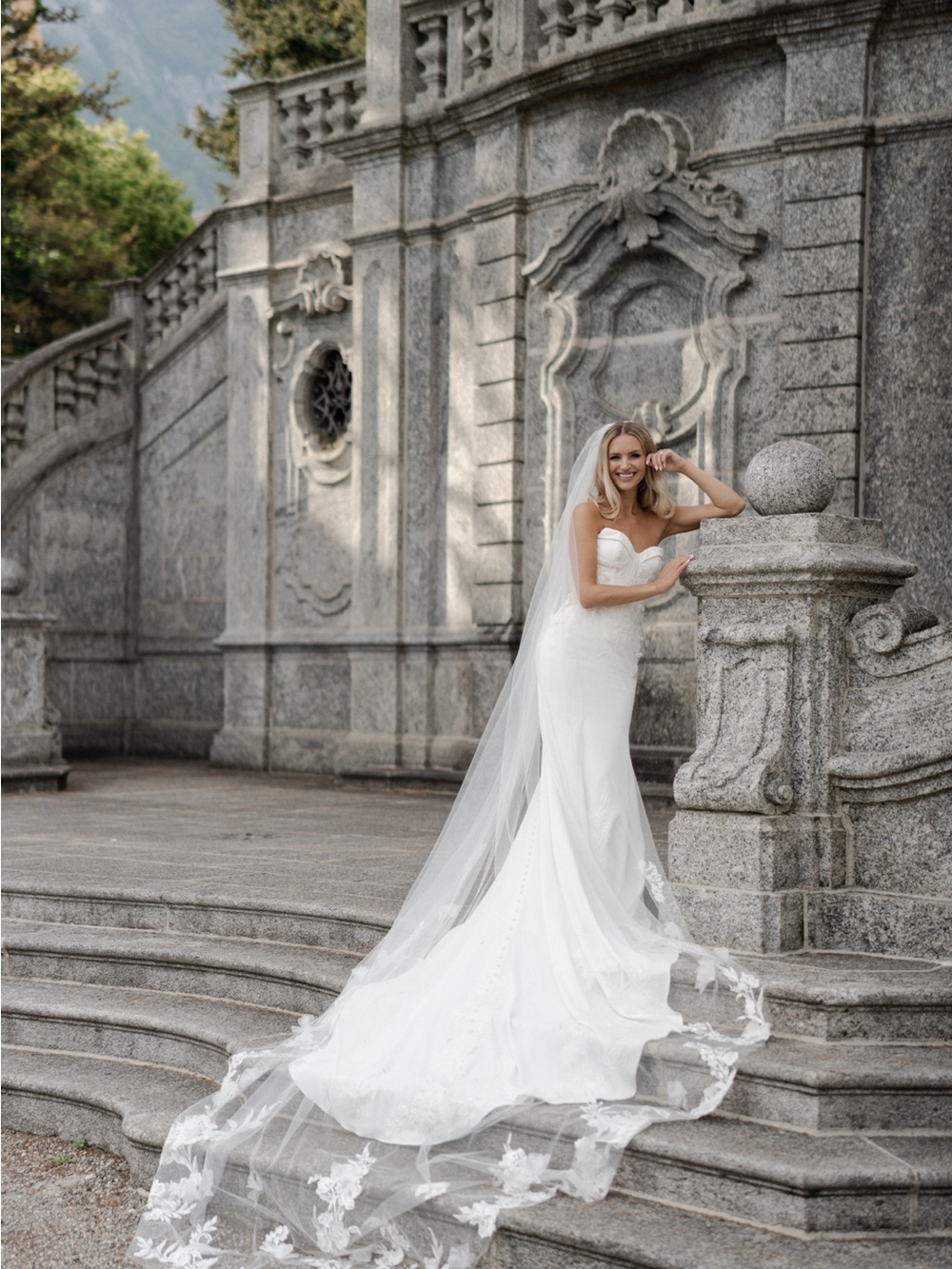 Sophia Tolli Roxy Gown & Matching Veil